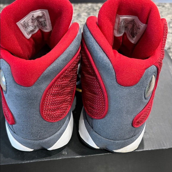 Jordan Kids Sneakers in Red and White - Picture 8 of 16